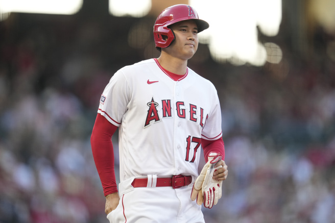 大谷翔平敲出6月第15轰。（美联社）