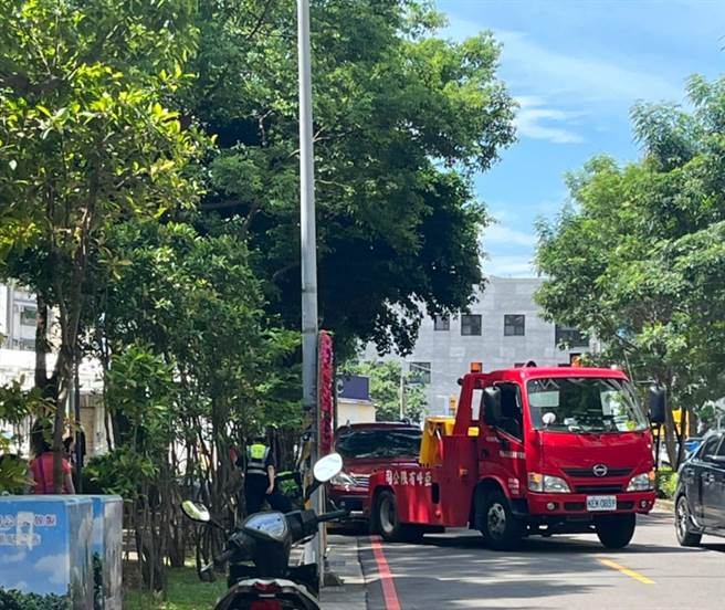 桃园市交通局统计，八德拖吊场月平均可拖吊汽车831台、机车137台。（陈梦茹摄）