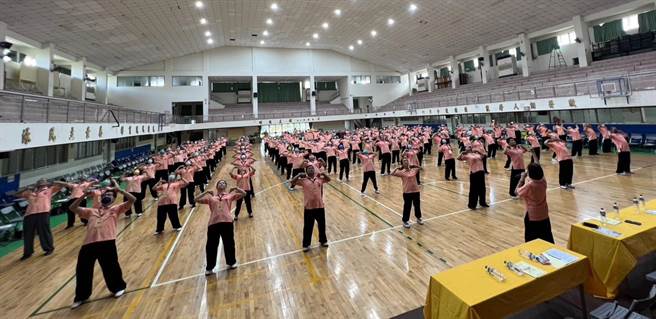 推广中华华陀五禽之戏，屏东开办训练班。（民眾提供）