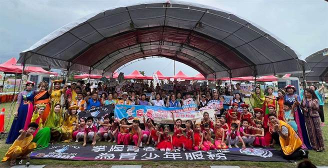 雲林縣政府於口湖鄉舉辦「新住民親子反毒活動」，營造健康無毒家園。（雲林縣政府提供／張朝欣雲林傳真）