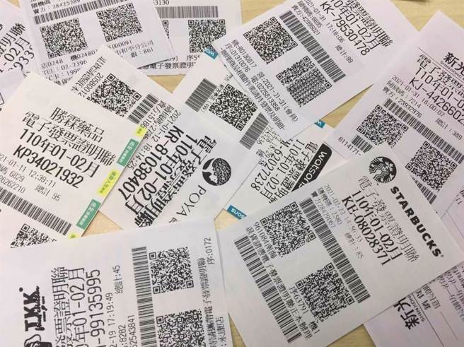 一名網友發現發票上的號碼諧音簡直就像是在罵人，特地拍照PO網分享。（圖／本報資料照）