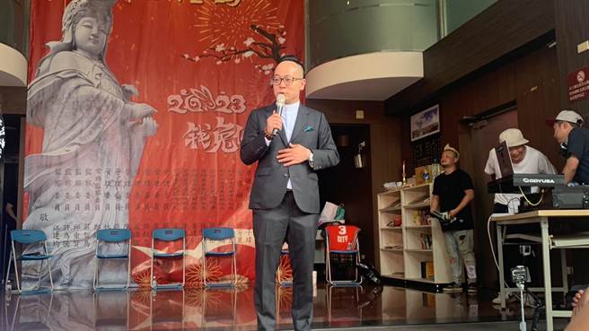 ▲基隆市議長童子瑋表示，基隆人都有「舞魂」，會思考讓基隆的舞蹈環境更友善也更多元。（徐佑昇攝）