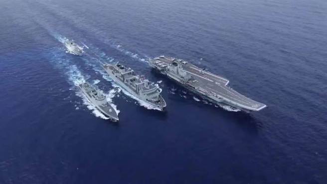 大陸11日公布一波新的東海軍演。（示意圖，中時資料照）