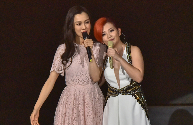 范玮琪与梁静茹姊妹情变调过往被翻出。(图/中时资料照)