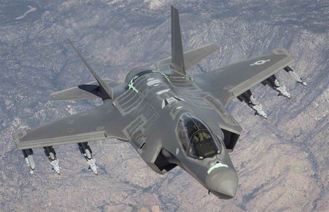 美国空军F-35隐形战机的资料照。（美国空军）