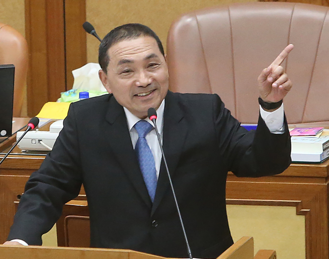 国民党总统参选人、新北市长侯友宜。（资料照片）