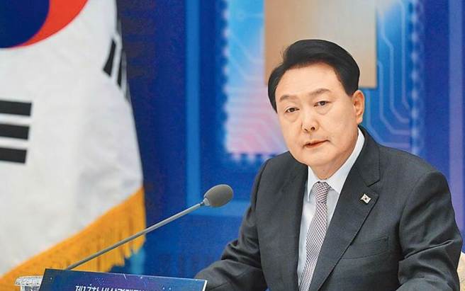 韩国工会抨击总统尹锡悦的政策打压劳工。（韩国总统府官网）