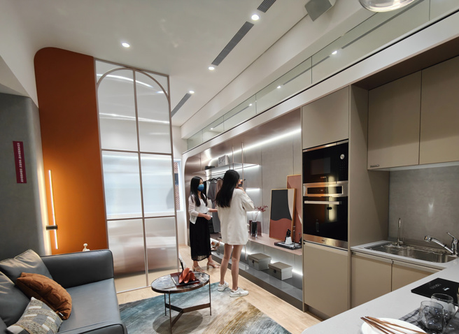 預售屋示意圖。(資料照片)