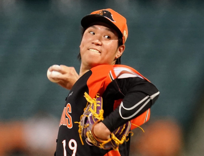 统一狮古林睿炀。（统一狮提供）