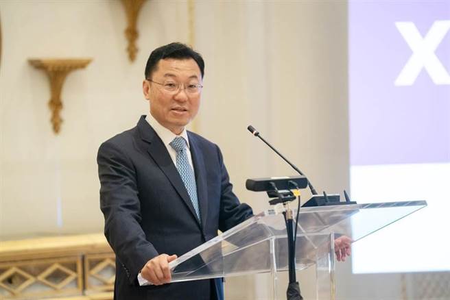 美國財政部長葉倫將訪問大陸前，與駐美大使謝鋒會面，雙方交換中美關係與經濟金融議題意見。（中國駐美大使館）