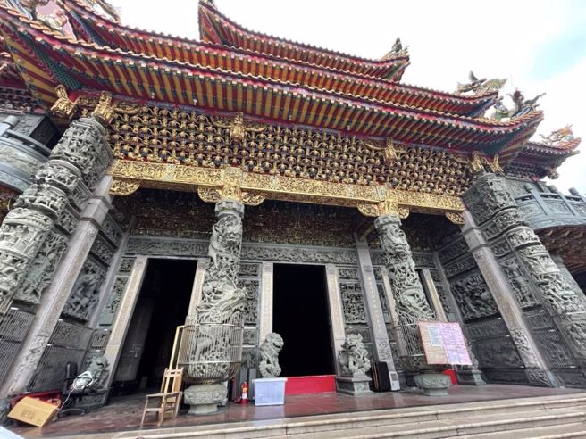 桃园市大园区竹围福海宫供奉主神辅信王公，守护沿海近百年歷史，因配合航空城徵收搬迁，去年5月已将神尊恭请至位于芦竹的临时红坛。（图 / 中时资料照）