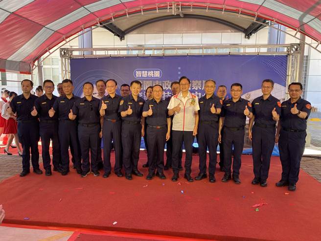 桃园市长张善政表示，今是桃园科技执法里程碑，盼促进交通安全，避免违法者有侥幸心理，相信用路人将享受安全用路环境。（蔡明亘摄）