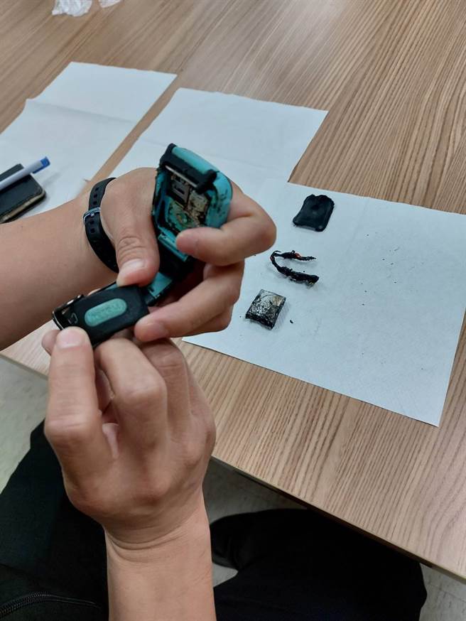 新北市消保官今（4日）下午确认手表品牌为「Hero watch」，持续调查厘清中。（新北市法制局提供）