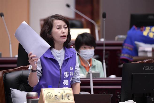 张美慧代表绿营投入花莲立委选战。（王志伟摄）