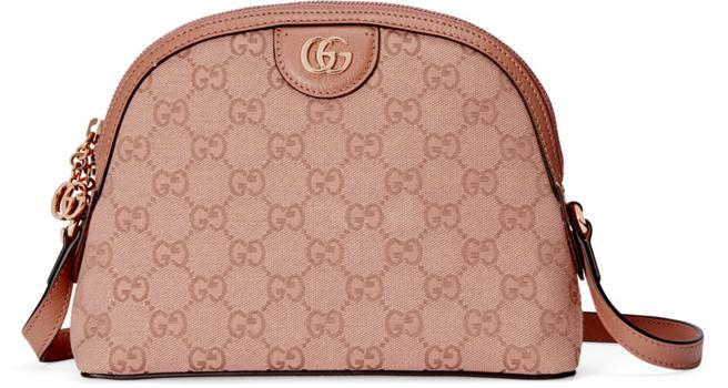 台北101 GUCCI OPHIDIA肩背包，价格店洽。（台北101提供／吴奕萱台北传真）