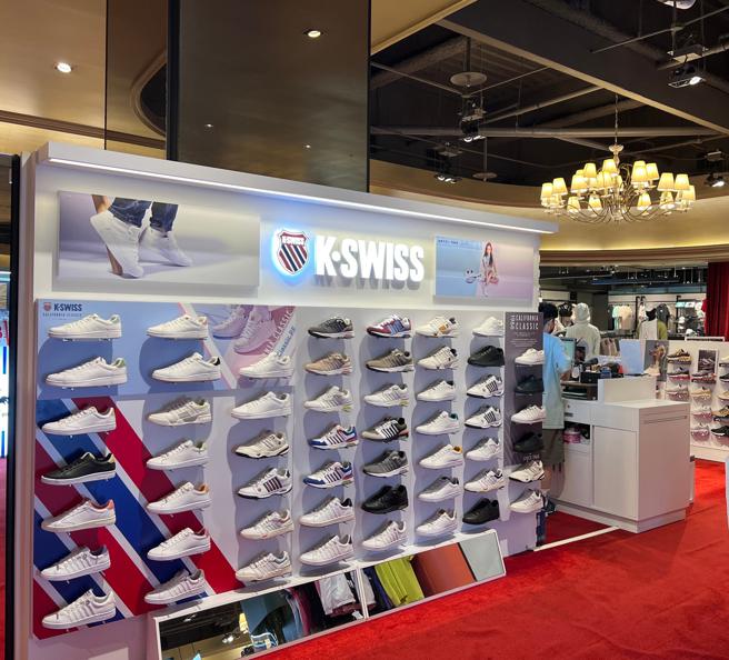 新光三越台北信义新天地A11打造教练级运动殿堂。（新光三越提供／吴奕萱台北传真）