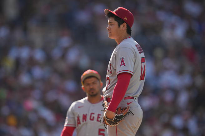 大谷翔平吞下本季第4敗。（路透）
