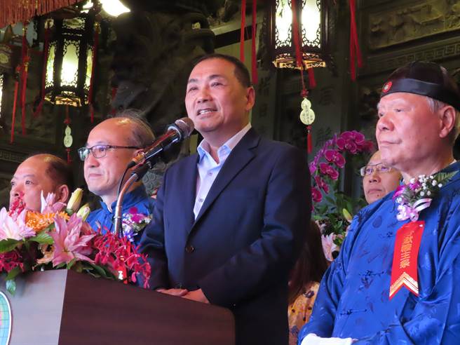 前立委郭正亮认为，国民党总统参选人侯友宜的民调一路下滑回不去，是因为侯没有在选举中感动选民的经验。（叶德正摄）