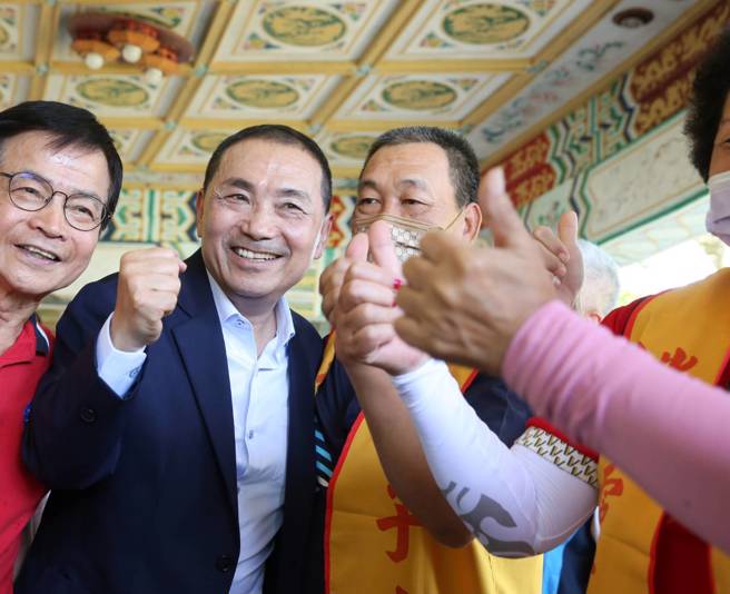 国民党总统参选人侯友宜。（资料照,姚志平摄）