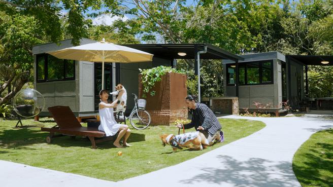 日晖国际渡假村斥资数百万推出「Go帝宝」宠物友善园区，并打造可带宠物一起入住的度假精品小屋。（日晖国际渡假村提供）