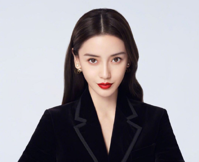 大陆女星Angelababy（baby，杨颖）。（图／摘自杨颖工作室微博）