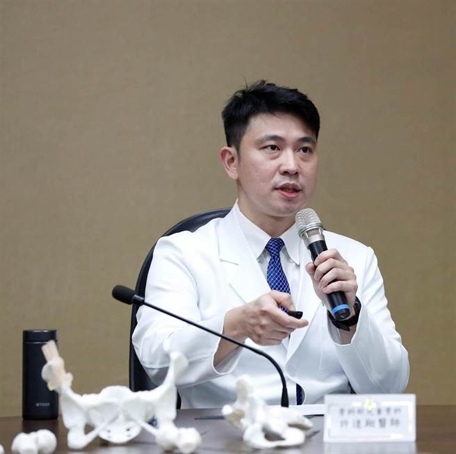 儿童骨科许逵翔医师。（北荣提供）