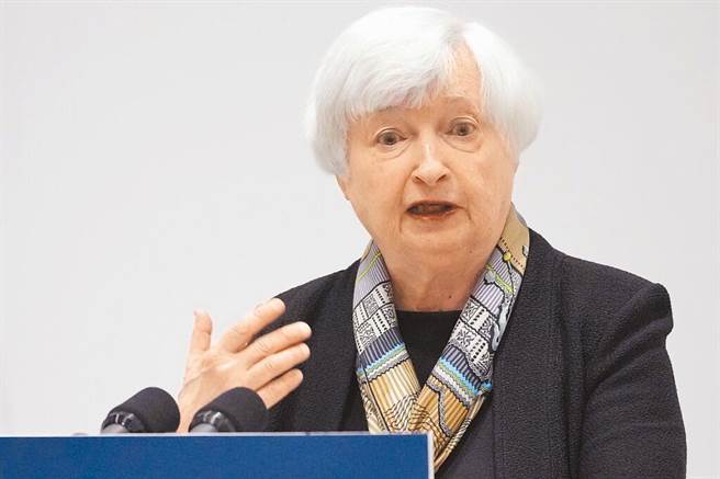 美国财长叶伦今起展开4天的访中行程，其乘坐的专机于今日下午抵达北京。（美联社资料照片）