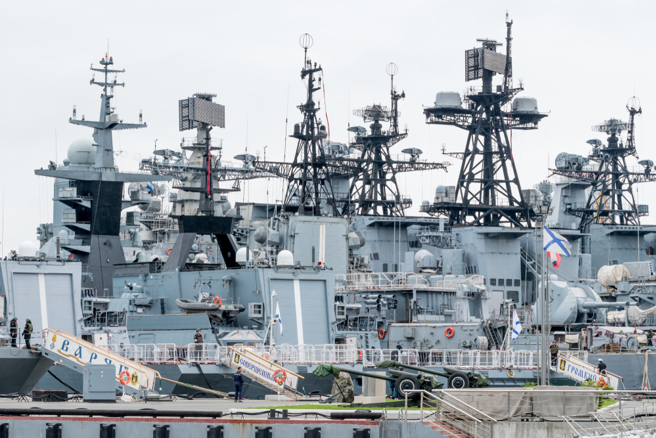 俄罗斯海军太平洋舰队「响亮」号。(图/shutterstock)