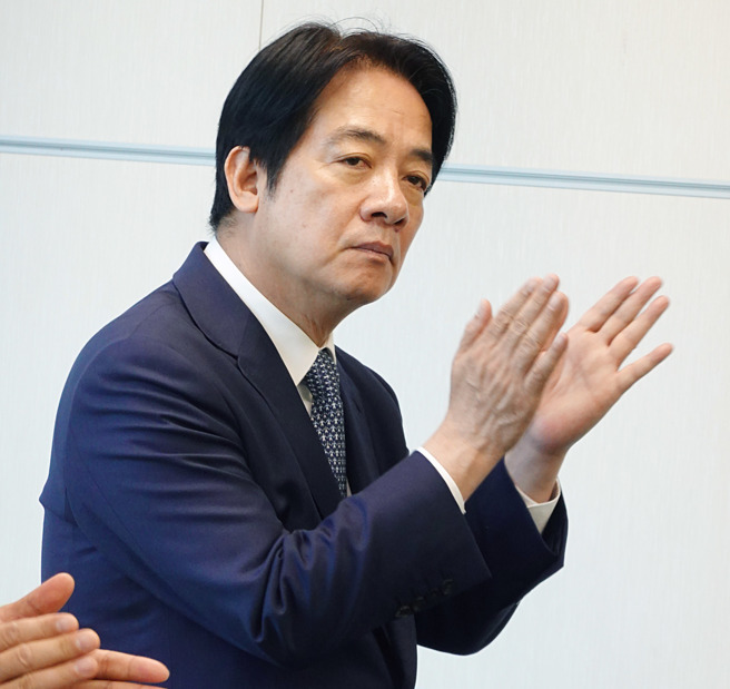 副总统、民进党主席暨总统参选人赖清德。（资料照片）