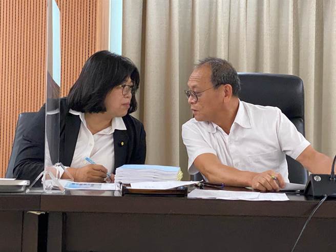 嘉义市立委王美惠向中央争取补助地方兴建停车场车位。（王美惠提供／廖素慧嘉市传真）