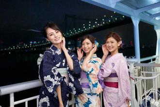 暑假玩日本  搭「東京灣納涼船」賞煙火完美傳統風情