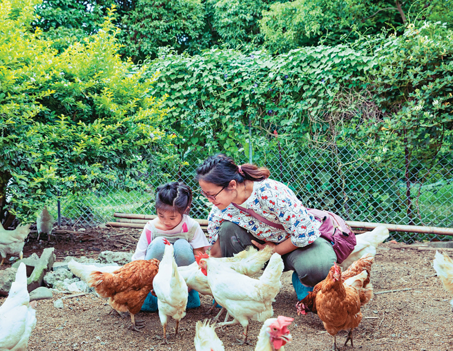 暑假是亲子一同走出户外体验各式活动的好时节。（摄影／赖智扬）