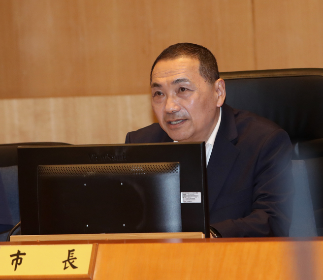 新北市长侯友宜今（7）日接受馆长陈之汉专访。（资料照片）