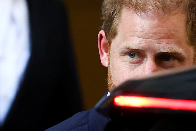 英国萨赛克斯公爵哈利王子日前在伦敦露面。（资料照／路透社）