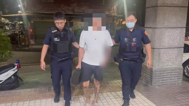 警方将36岁陈姓犯嫌逮捕到案。（翻摄画面）