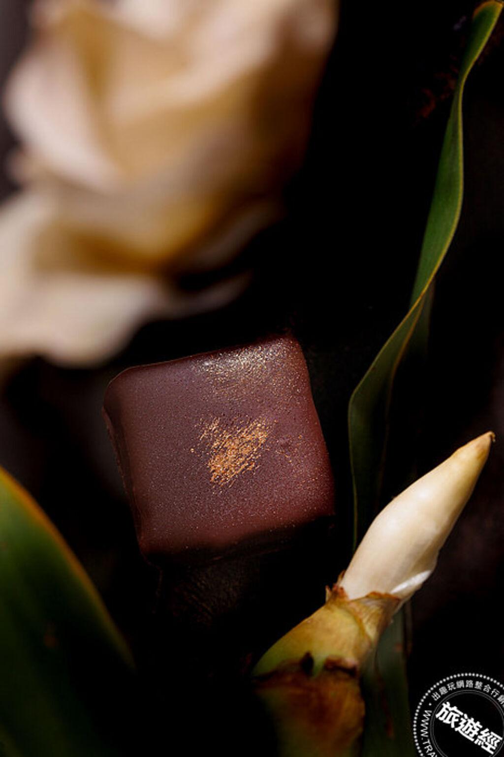 《軟糖黑巧克力》項目銀牌-獨家軟糖巧克力野薑花。（業者提供）