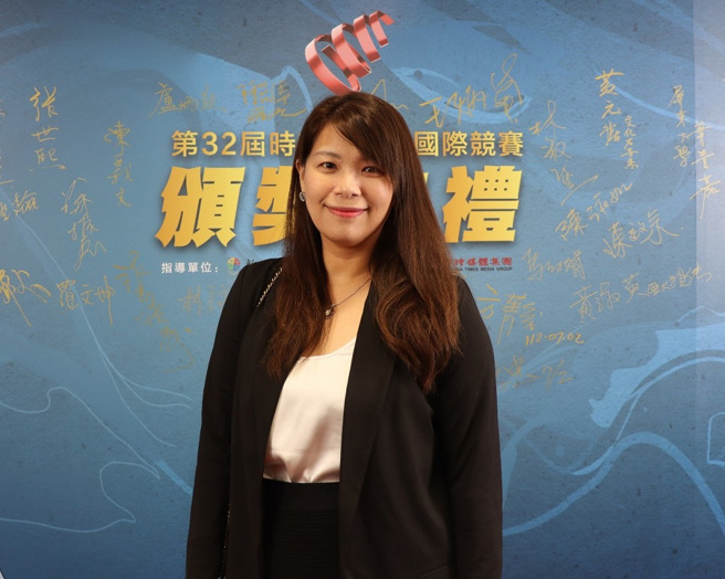 Signify台湾昕诺飞行销总监陈菀儒认为今年参赛作品有多创意可应用在企业社群行销。(图/时报金犊奖提供)
