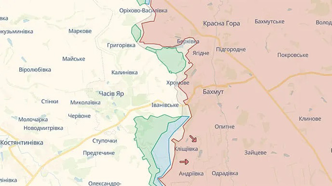 烏克蘭地面部隊司令瑟爾斯基上將說：「我們獲得高地優勢，敵人已陷入陷阱，這座城市處於我軍火力控制之下。」