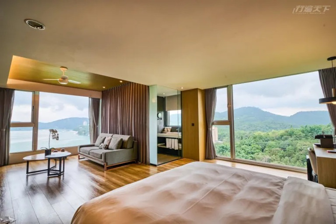 仅有4间的「方山水独卖套房」青龙、猫囒，入选全台最美房间。（图／行遍天下提供）