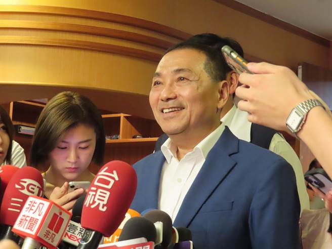 侯友宜嘆中央说要修法，是幽灵修法。（叶德正摄）