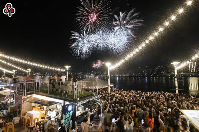 2023大稻埕夏日節於7月1日至8月20日，每周三晚間8時30分於假大稻埕碼頭及延平河濱公園進行180秒主題煙火展演。（本報資料照片）