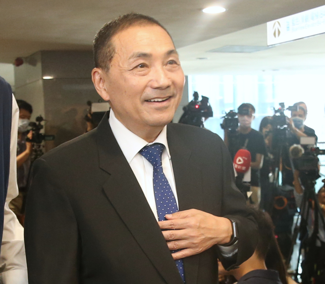 国民党总统参选人侯友宜。（资料照,杜宜谙摄）