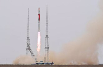陸朱雀二號發射升空 全球首枚成功入軌液氧甲烷火箭