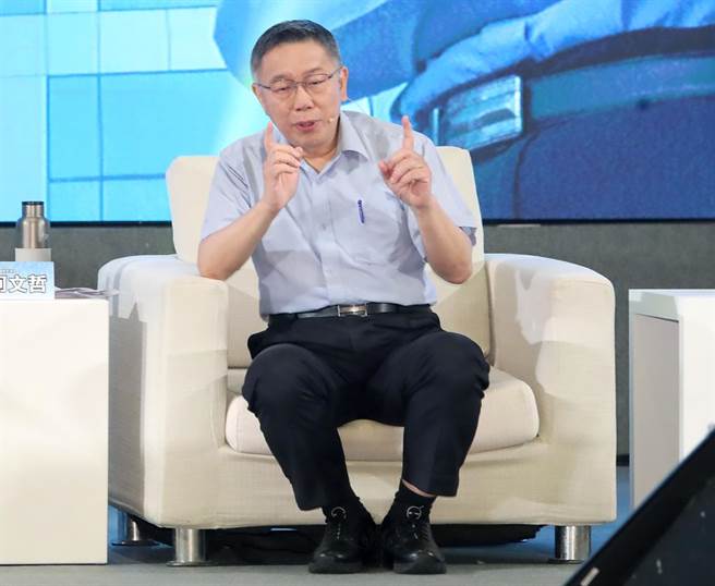 民眾黨總統參選人柯文哲。（本報資料照片）