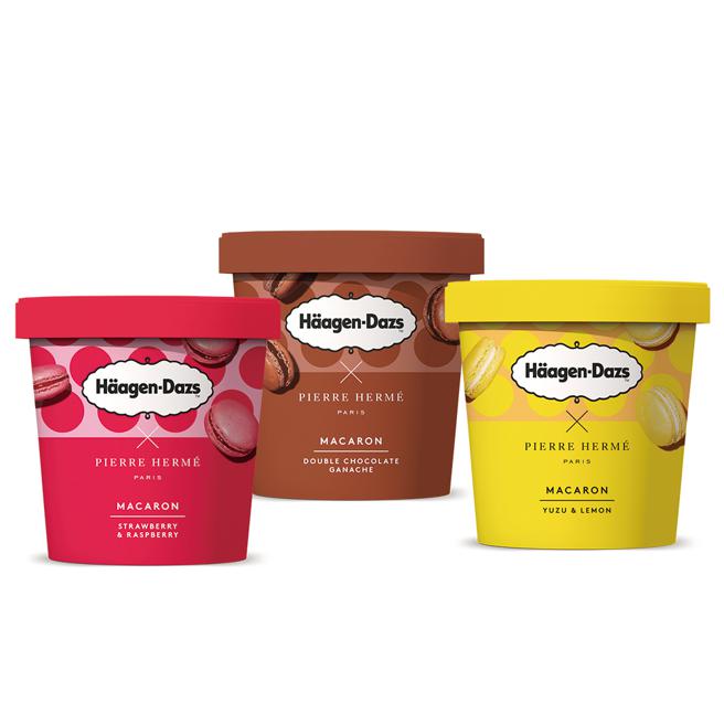city’super Häagen Dazs马卡龙冰淇淋，7月17日前特价每杯299元。（city’super提供）