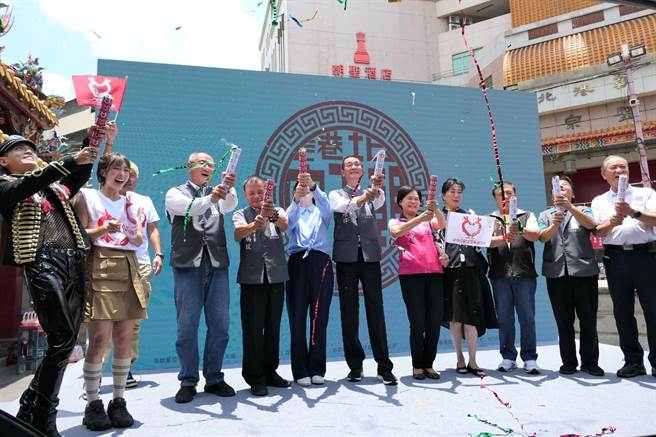 雲林縣北港朝天宮舉辦媽祖盃馬拉松，邀大家跑步作公益。（張朝欣攝）