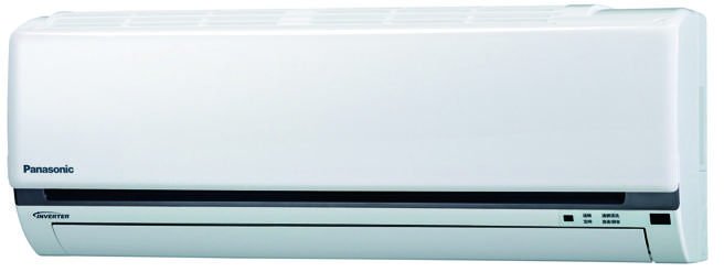 爱买Panasonic 4至5坪变频冷暖空调，特价2万7000元。（爱买提供）