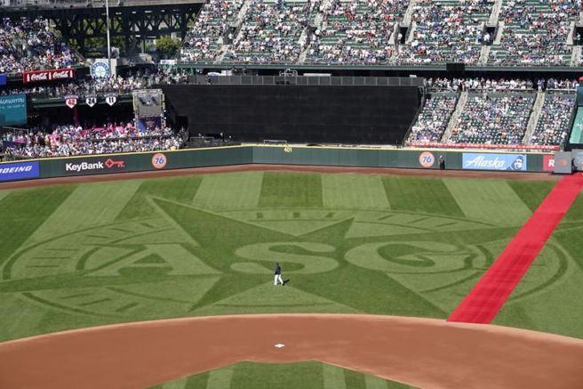 大聯盟2023年明星賽在西雅圖水手隊主場。（美聯社）