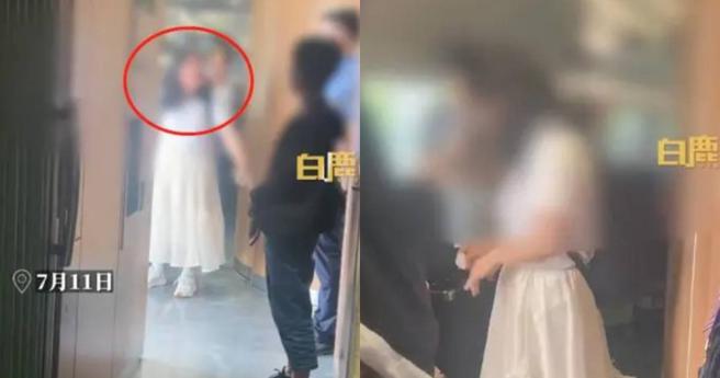 一场引人注目的闹剧近日在大陆江苏省无锡到杭州段的高铁车厢内上演。（图／翻摄自微博）