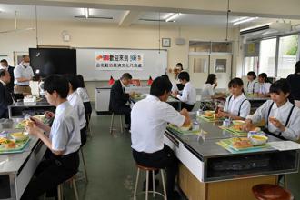 台灣芒果躍上日本校園營養午餐
